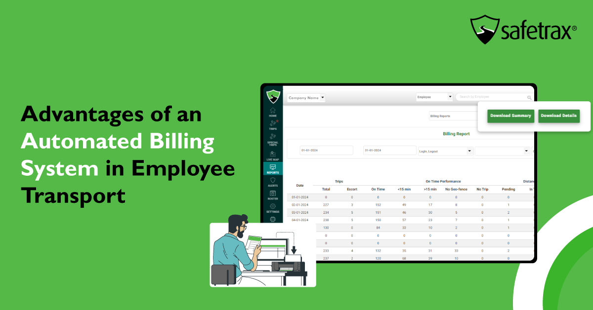 Advantages of an Automated Billing System in Employee Transport
